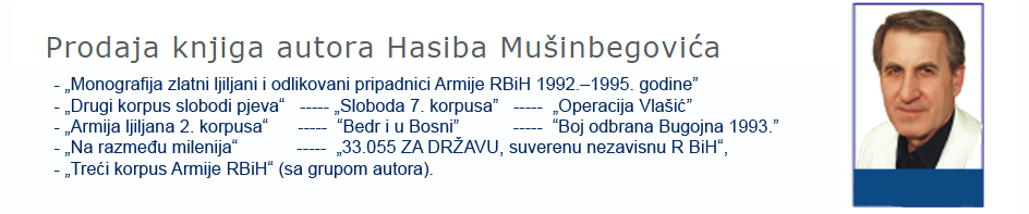 Dobrodošli na web prezentaciju Hasiba Mušinbegovića